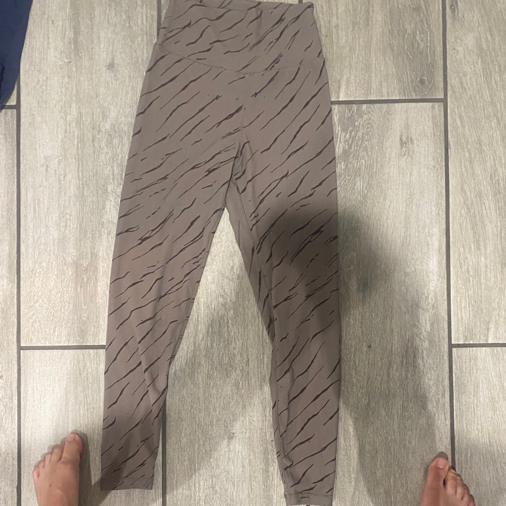 Glyder Brown Patterned Leggings
